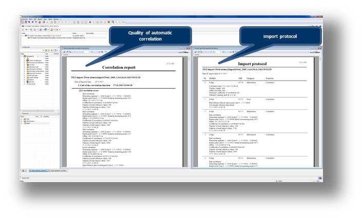 Quality reports Qualität 2 xs